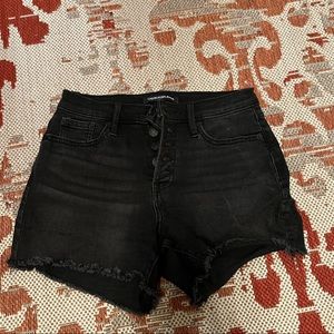 Black Denim Calvin Klein Jean Shorts